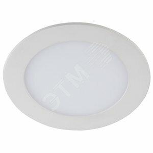 Фото №2 LED 1-6-6K Точечные светильники ЭРА светодиодный круглый LED 6W  220V 6500K (Б0019831)