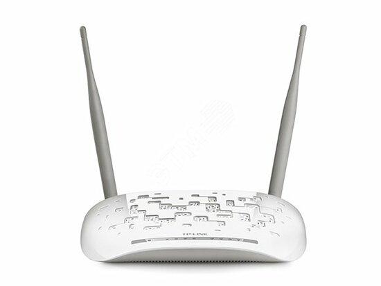 Фото №2 N300 Wi-Fi роутер с ADSL2+ модемом, Annex A (TL-TD-W8961N)