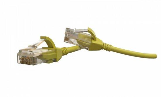 Фото №2 Патч-корд PC-LPT-UTP-RJ45-RJ45-C6-3M-LSZH-YL U/UTP категория 6 3 м желтый (445748)