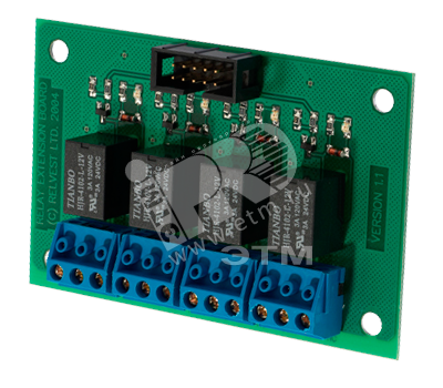 Фото №2 Релейный расширитель на 4 реле для контроллера AC-08 (NMO-04)