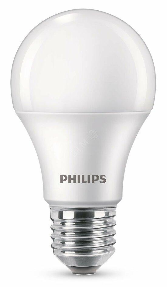 Фото №2 Лампа светодиодная LED A60 11 Вт 1150 Лм 3000 К E27 К 220-240 В IP20 Ra 80-89 (класс 1В) ESS PHILIPS (929002299547)