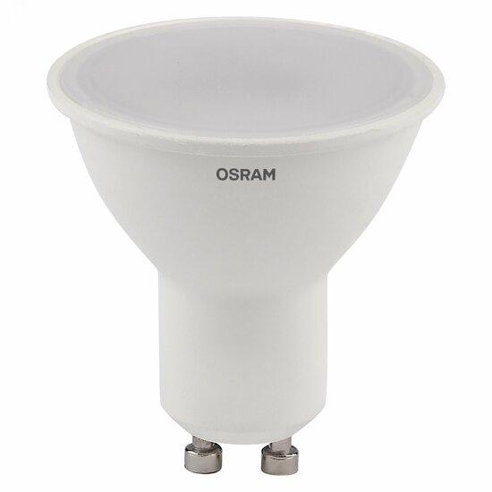 Фото №2 Лампа светодиодная LED 6 Вт GU10 4000К 480Лм спот 220 В (замена 50Вт) OSRAM (4058075584921)