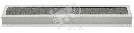 Фото №2 Заглушка с губчатым вводом для панелей (пол потолок) шириной 800 мм цвет серый (17965)