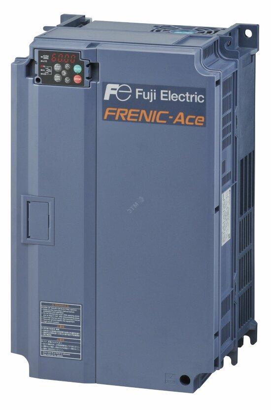 Фото №2 Преобразователь частоты FRN0139E2E-4EH Frenic Ace-H серии E2 для систем HVAC & Pump, 380~480B (3 фазы), 75 кВт / 139 A (ND), перегрузка 150% HD, 120% ND / 1 мин., ПИД-регулирование,  IP00, встроенный ЭМС-фильтр, встроенная панель управления (FRN0139E2E-4EH)