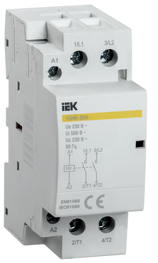 Фото №2 Контактор модульный КМ40-20М AC IEK (MKK11-40-20)