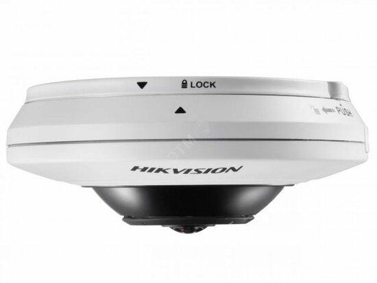 Фото №2 Видеокамера IP 3Мп fisheye c EXIR-подсветкой до 8м (1.16мм) (DS-2CD2935FWD-I)