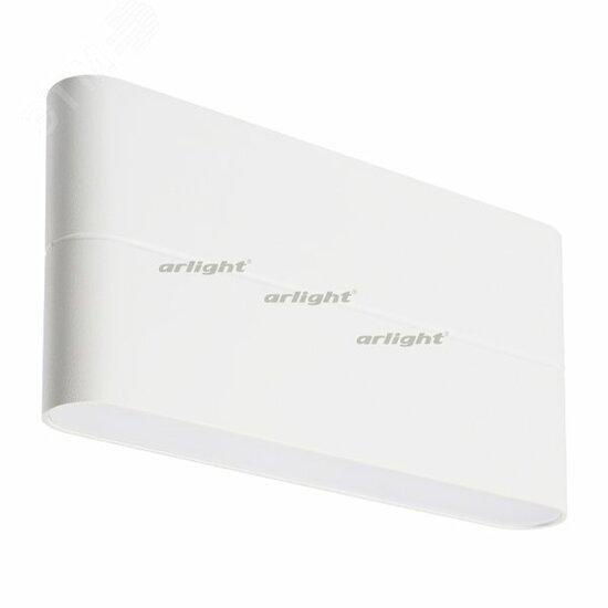 Фото №2 Светильник SP-Wall-170WH-Flat-12W Day White (ARL, IP54 Металл, 3 года) (021088)