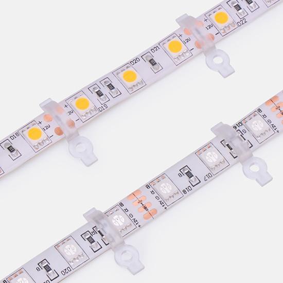 Фото №2 Монтажная клипса для светодиодной ленты с влагозащитой шириной 10 мм LAMPER (etm144-099)