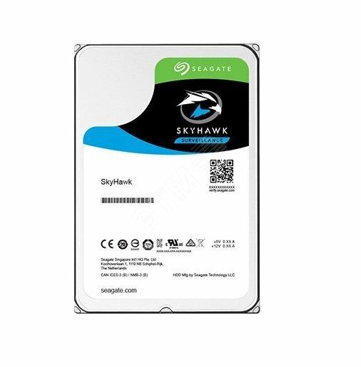 Фото №2 Жесткий диск 4Tb SkyHawk 3.5'', SATAIII, 5900 об/мин, 64 МБ (ST4000VX007)