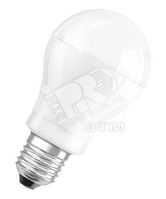 Фото №2 Лампа светодиодная LED 9Вт Е27 LS CLA60 холодно-белый Osram (214705)