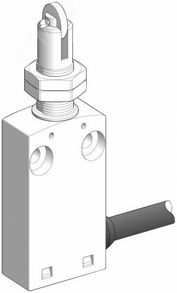 Фото №3 Выключатель концевой 1НО1НЗ с кабелем (XCMN21F3L1)