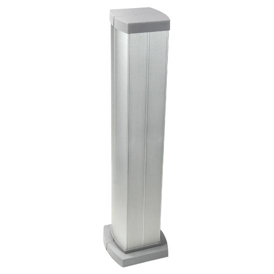 Фото №2 Snap-On мини-колонна алюминиевая с крышкой из алюминия 4 секции, высота 0,68 метра, цвет алюминий (653044)