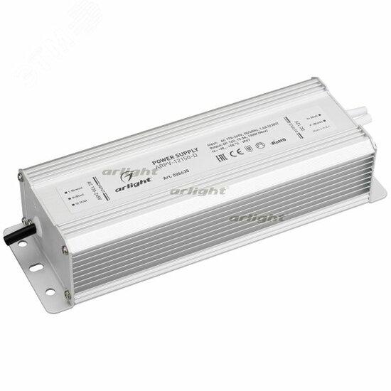 Фото №2 Блок питания ARPV-12150-D (12V, 12.5A, 150W) (ARL, IP67 Металл, 3 года) (026435)