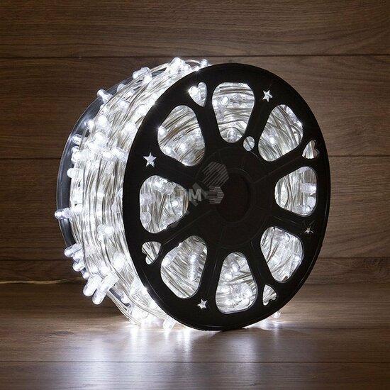 Фото №2 Гирлянда профессиональная LED Клип-лайт 12 V, прозрачный ПВХ, 150 мм, цвет диодов белый (325-155)