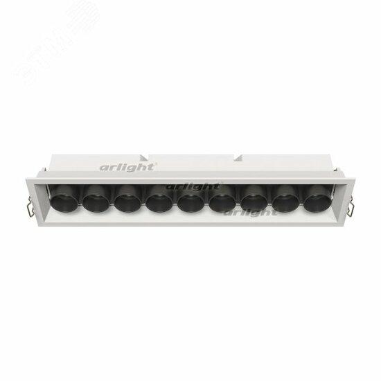 Фото №2 Светильник MS-ORIENT-BUILT-TURN-TC-S67x300-20W Warm3000 (WH-BK, 30 deg, 230V) (ARL, IP20 Металл, 5 лет) (031931)