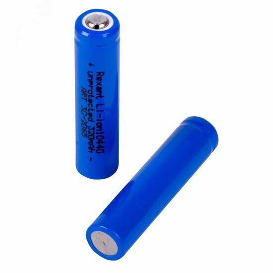 Фото №2 Аккумулятор Li-ion 10440 unprotected 320 mAH 3.7 В (etm30-2065)