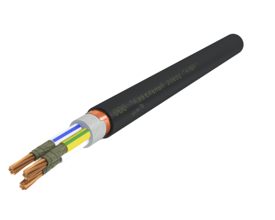 Фото №2 Кабель силовой ВВГЭнг(А)-FRLS 3х35.0 мк(N.PE)-1 Ч. бар