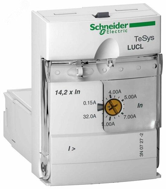 Фото №5 Блок управления магнитным расцепителем 0.35-1.4A 24V AC (LUCL1XB)