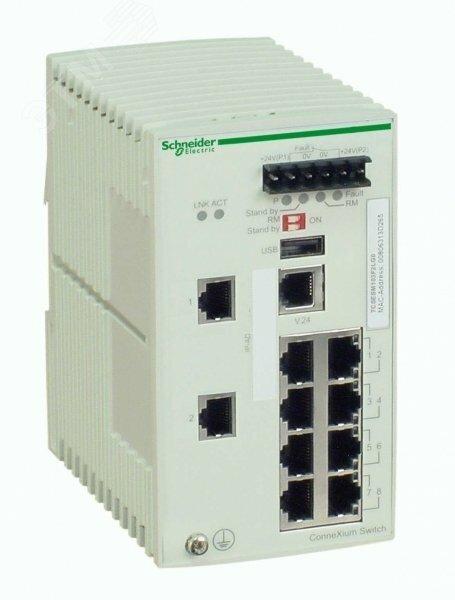 Фото №3 Коммутатор CONNEXIUM (MANAGED) 8TX/2SFP (TCSESM103F2LG0)