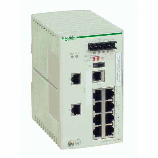 Фото №4 Коммутатор CONNEXIUM (MANAGED) 8TX/2SFP (TCSESM103F2LG0)