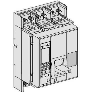 Фото №4 Выключатель NS1600 H 4p + MicroLogic 5.0 в сборе (33571)