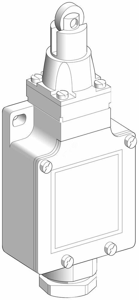 Фото №2 Выключатель концевой ролик-плунжер (XCKL102)