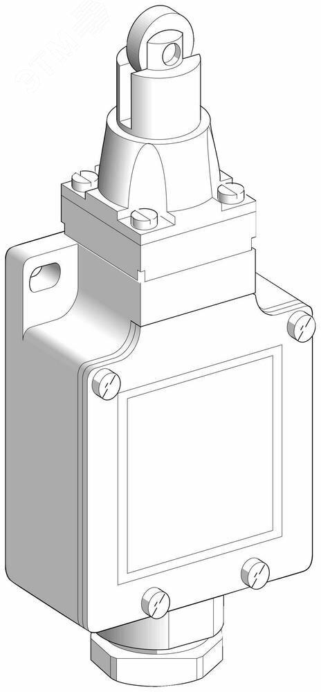 Фото №5 Выключатель концевой ролик-плунжер (XCKL102)