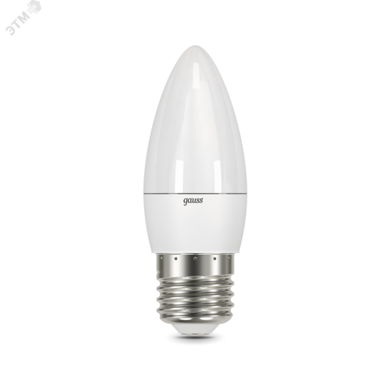 Фото №4 Лампа светодиодная LED 9.5 Вт 950 Лм 4100К белая Е27 Свеча Black Gauss (103102210)