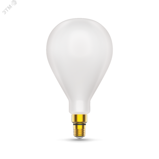 Фото №2 Лампа светодиодная LED 10 Вт 890 Лм 4100К белая Е27 А160 диммируемая milky Filament Gauss (179202210-D)