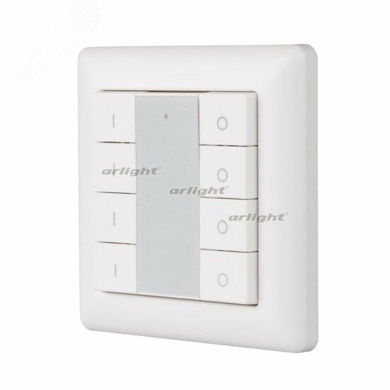 Фото №2 Панель Knob SR-KN9550K8-UP White (KNX, DIM) (ARL, -) (021370)