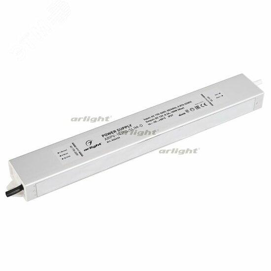 Фото №2 Блок питания ARPV-12100-SLIM-D (12V, 8.3A, 100W) (ARL, IP67 Металл, 3 года) (026433)