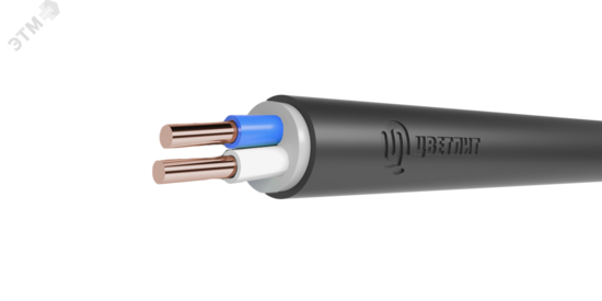 Фото №2 Кабель силовой ВВГнг(А)-LS 2х10ок(N)-0,66 ТРТС