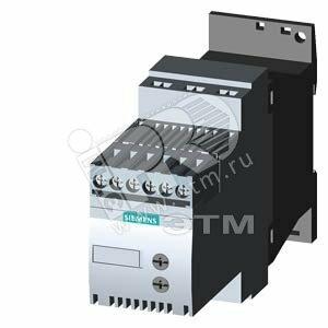 Фото №2 УСТРОЙСТВО ПЛАНОВОГО ПУСКА SIRIUS, ТИПОРАЗМЕР S00, 17.6A, 7.5KW/400V, 40 ГРАД., 200-480V AC, 24V AC/DC, ВИНТОВЫЕ ЗАЖИМЫ (3RW3018-1BB04)