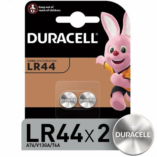 Фото №2 Элемент питания Duracell NEW LR44-2BL (20/200/14400) (Б0009737)