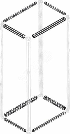 Фото №2 Профиль гальв.каркаса шкафа D=700мм(4шт) (PCFM0700)
