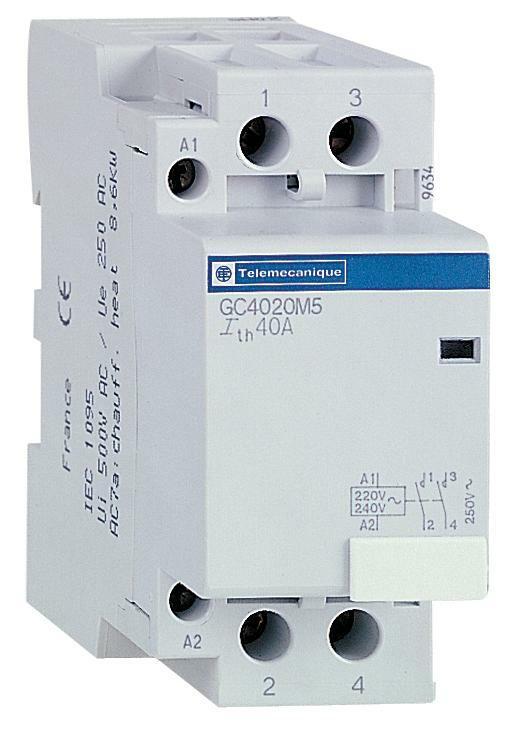 Фото №7 Контактор модульный 4П (2НО+2НЗ) 16А 110В 50ГЦ (6шт) (GC1622F5)