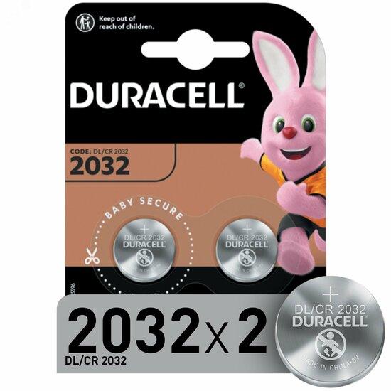 Фото №2 Элемент питания Duracell CR2032-2BL (20/200/29400) (Б0037273)