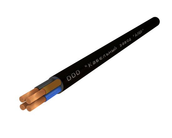 Фото №2 Провод ПВС 4х1.0-380/660 (Ч. бар)