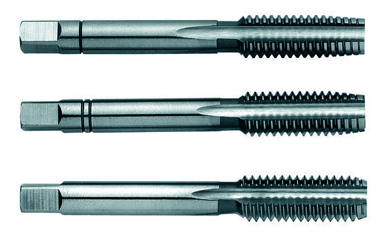 Фото №2 Набор метчиков ручных No 1200 HSS DIN 352, 3 пр., Nr.1/Nr.2/Nr.3, UNC 1.3/8 x 6 (ZI-101375)