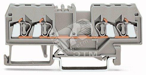 Фото №2 Клемма 4-проводная проходная (280-830)