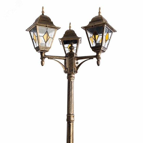 Фото №2 Уличный светильник Arte Lamp BERLIN A1017PA-3BN (A1017PA-3BN)
