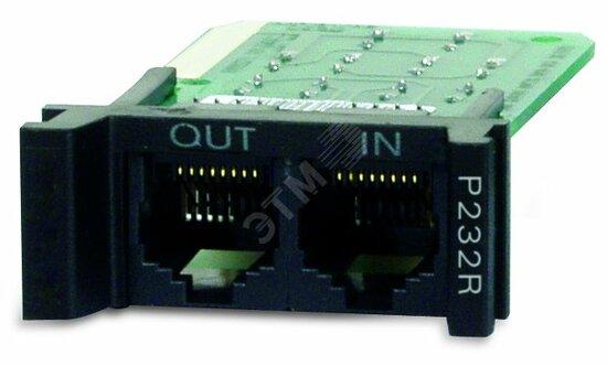 Фото №2 Модуль сетевого фильтра  REPLACEABLE, RACKMOUNT, 1U, RS232 SURGE PROTECTION MODULE