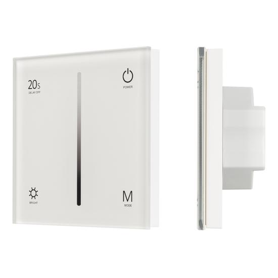 Фото №2 Панель SMART-P6-DIM-G-IN White (12-24V, 4x3A, Sens, 2.4G) (Arlight, IP20 Пластик, 5 лет) (034781)