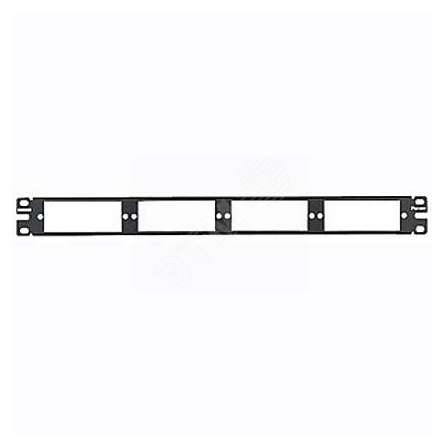 Фото №2 Патч-панель CFAPPBL1 19д для установки до 4 адаптерных панелей FAP / FMP прямая (CFAPPBL1)