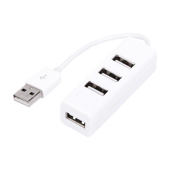 Фото №2 Разветвитель USB на 4 порта белый (etm18-4103-1)