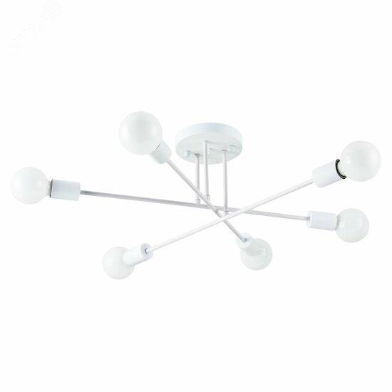 Фото №2 Люстра Arte Lamp ALASTOR A5435PL-6WH (A5435PL-6WH)