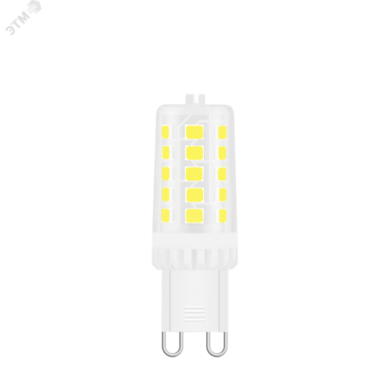 Фото №4 Лампа светодиодная LED 3.5 Вт 460 Лм 4100К белая G9 капсула 220 В керамика Black Gauss (107009205)