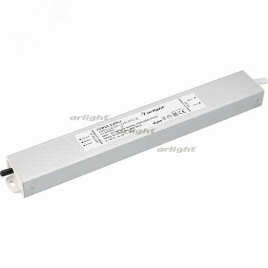 Фото №2 Блок питания ARPV-24100-SLIM-PFC-B (24V, 4.2A, 100W) (ARL, IP67 Металл, 3 года) (023538(1))