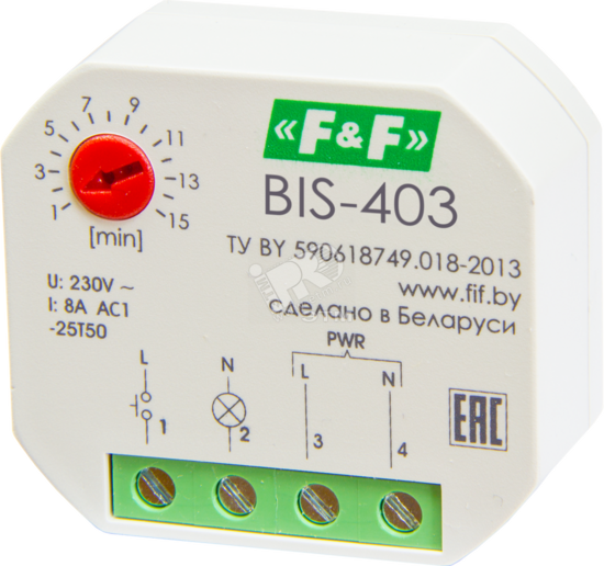 Фото №2 Реле импульсное BIS-403 (EA01.005.004)