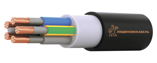 Фото №2 кабель ВВГнг(А)-FRLS 5Х35 мк (N.PE) -1 многопроволочный